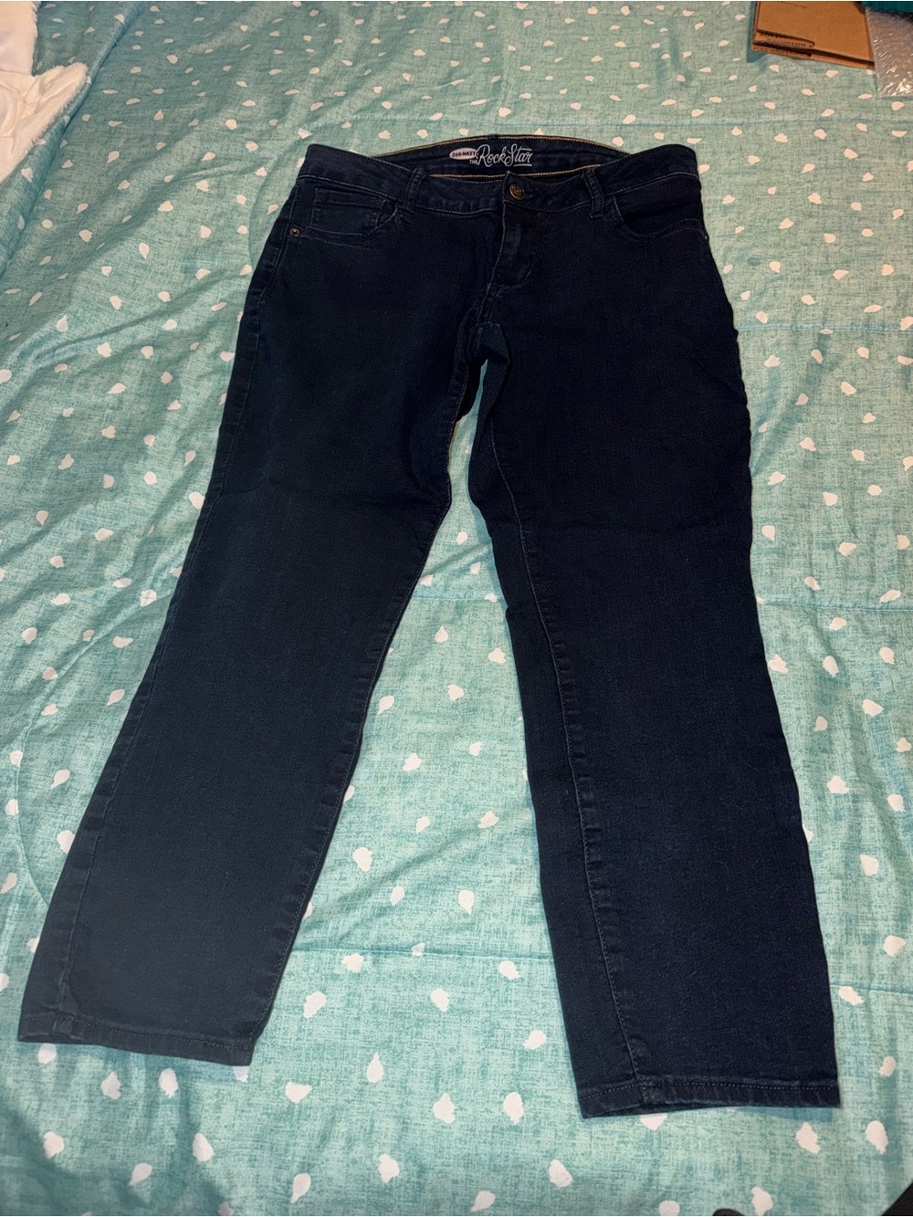Old Navy Rock Star Cropped Jeans size 14 in Dark Indigo. MUST BE BUNDLED